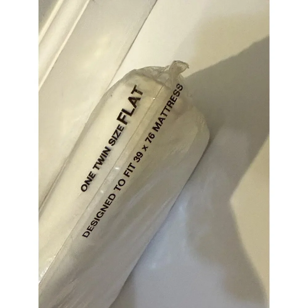 🛏️ Vintage Grants Home Percale Sheet Lot Twin Flat White 100% Cotton NOS